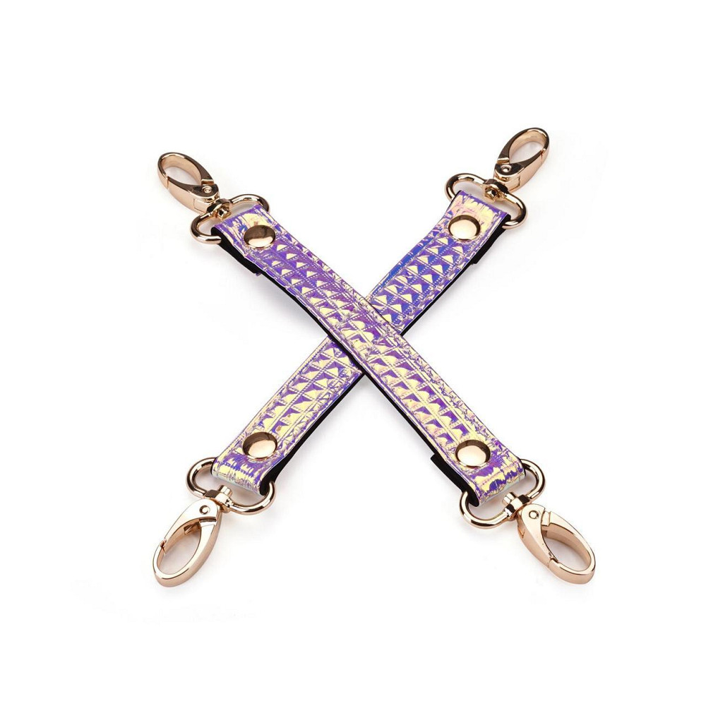 Набір Liebe Seele Pink G lossy 7pcs Bondage Kit, фіксатори, нашийник з повідцем, кляп, флогер, маска Sex Aura Київ - фото 7