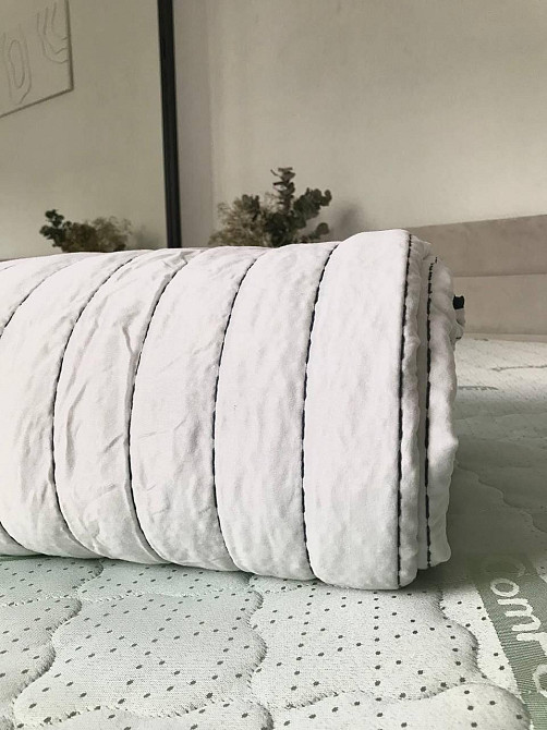 Ecotton Покривало Nostra 240х260 см двостороннє антиалергенне синій (L0018Blue) Коломия - фото 6