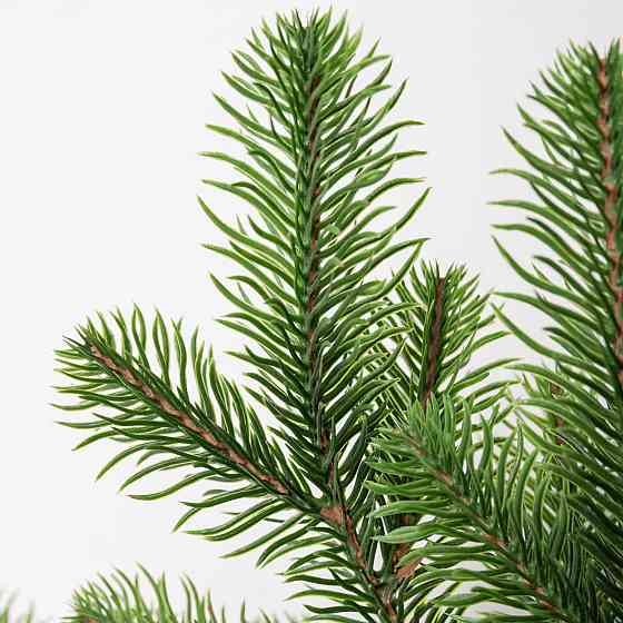 Зелене новорічне вінок-підсвічник на 1 свічку Київ