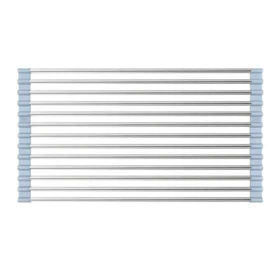 Килимок-сушарка для посуду Mixxus RAC-01.SUS GRAY на мийку з н.ст. SUS304    ( MX1946 ) 30218 Харків