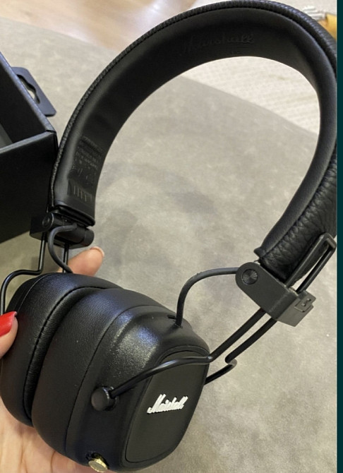 Наушники Marshall Major 4 IV Bluetooth Black / Brown . Киев - изображение 2