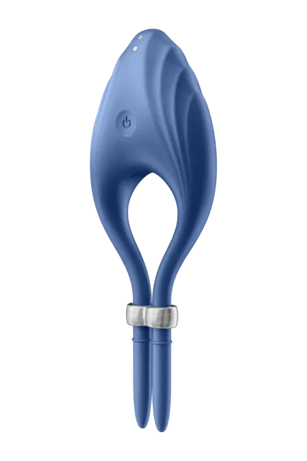Регулируемое эррекционное кольцо с вибрацией Satisfyer Duelist, синий Sex Aura Киев - изображение 4