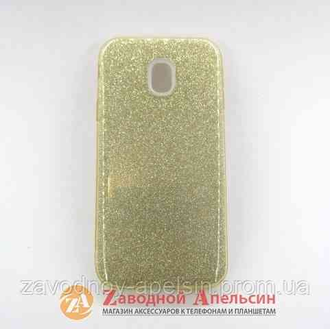Samsung J3 2017 J330 чохол Shining блискітки gold Одеса