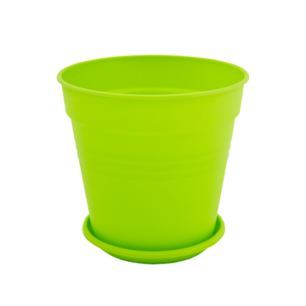 Вазон Глорія з підставкою 11*10,2см світло-зелений Алеана Житомир