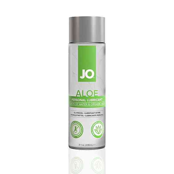Распродажа!!! Смазка на водной основе JO H2O Organic Aloe 240 мл (срок 01.05.2027) Sex Aura Киев