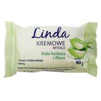 Крем-мыло твердое Linda 90 г Biala herbata & Aloes Харьков - изображение 1