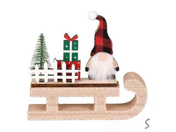 Декор новогодний 14*15см Gnome R33786 ТМ STENSON Киев