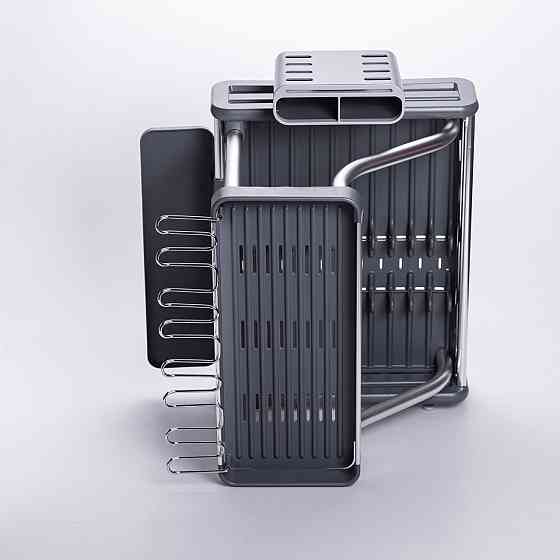 Двоярусна сушилка для посуду з піддоном HP-46-7 Київ