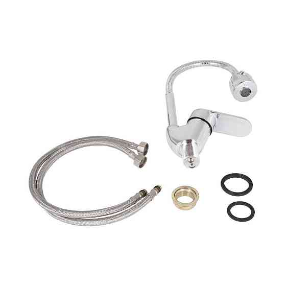 Змішувач для кухні Lidz Tani 008F4 з гнучким виливом (k40) LDTAN008F4CRM44972 Chrome Київ