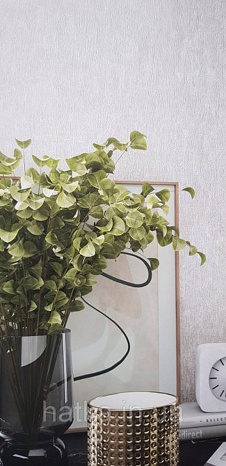 Обои виниловые на флизелине Marburg Aura метровые под штукатурку под бетон серые Киев - изображение 4