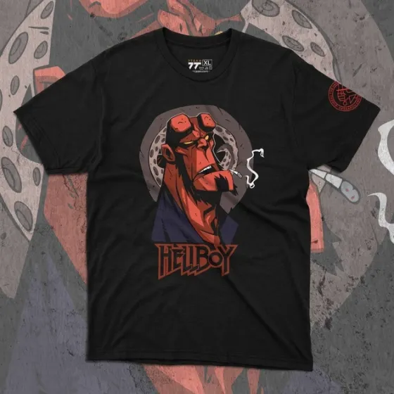 Футболка чоловіча з  принтом Хелл Бой Розмір 48 Anime0100 Дніпро