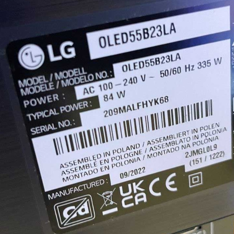 Телевизор Безрамный: 55