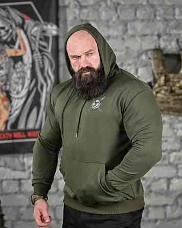 Худи warrior олива ДЛ6437 Одесса