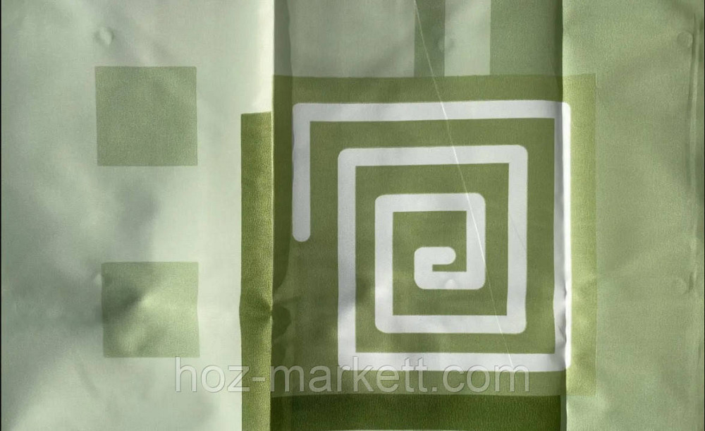 Шторка для душа Miranda lykia 180  х 200 см зеленая Харьков - изображение 5