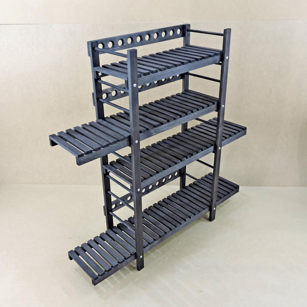 Підставка для квітів "Ле-Роз 3" венге Миколаїв - фото 4