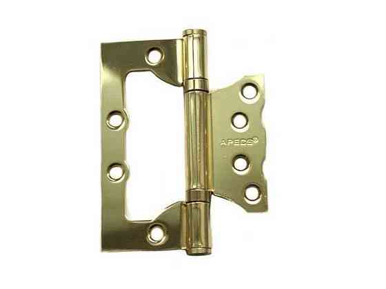 Петля накладная 100 * 75 * 2,5-B2-V2-Steel-G (2шт/уп) ТМ APECS Solmir Киев