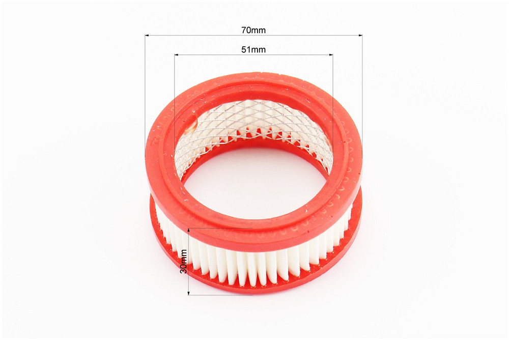 Фільтр повітряний 4500/5200 - елемент (круглий, паперовий 70x30mm) Київ - фото 2