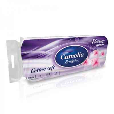Туалетная бумага Camelia Магнолия 3 слоя 10 рулонов (8606111248144) Винница