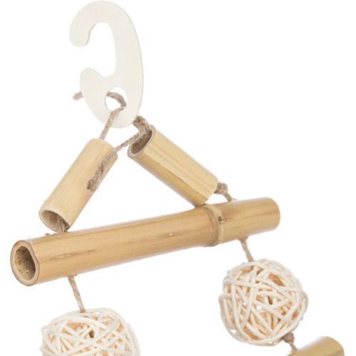 Підвісний міст Trixie для птахів на сизалі бамбук кокос ратанг дерево 45 см Київ - фото 4