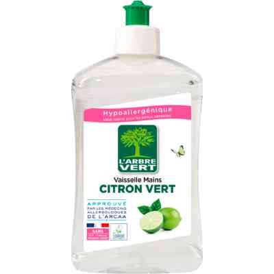 Средство для ручного мытья посуды L'Arbre Vert Лайм 500 мл (3450601016233/3450601047077) Винница