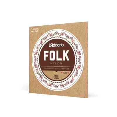 Струни для гітари D'Addario Folk Nylon 80/20 Bronze Ball End Clear Treble (EJ33) Вінниця