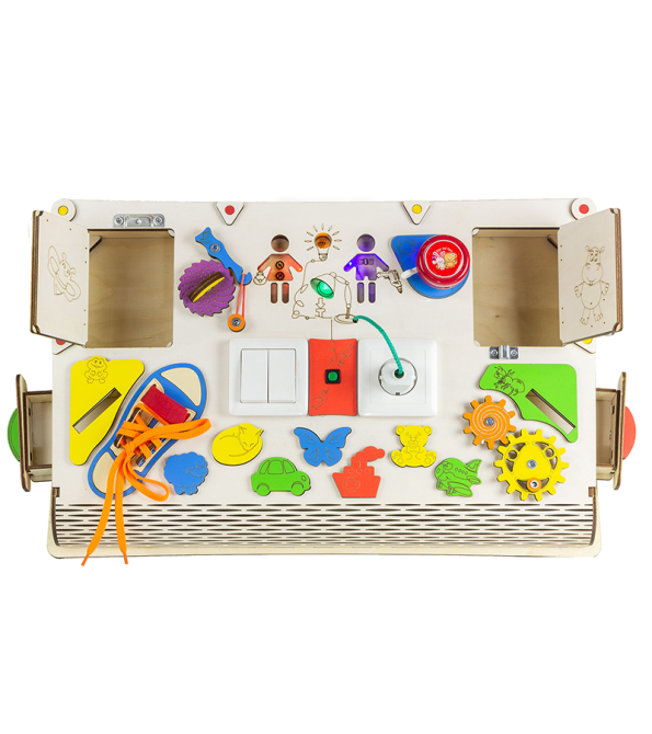 Дитяча розвиваюча дошка D005 з підсвічуванням Вінниця - фото 2