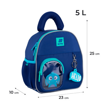 Рюкзак дитячий Kite Kids 2737 Hello Monster (K25-2737XXS-3) Вінниця - фото 8