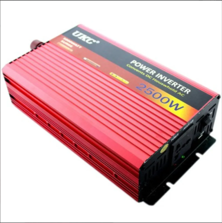 Інвертор UKC AR-2500W 12V–220V із плавним пуском і зарядкою АКБ 10A, перетворювач напруги Одеса