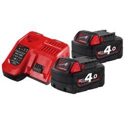 Професійний набір акумуляторного інструменту Milwaukee M18 CBLPP2A-402C : шурупокрут, гайкокрут Київ - фото 7