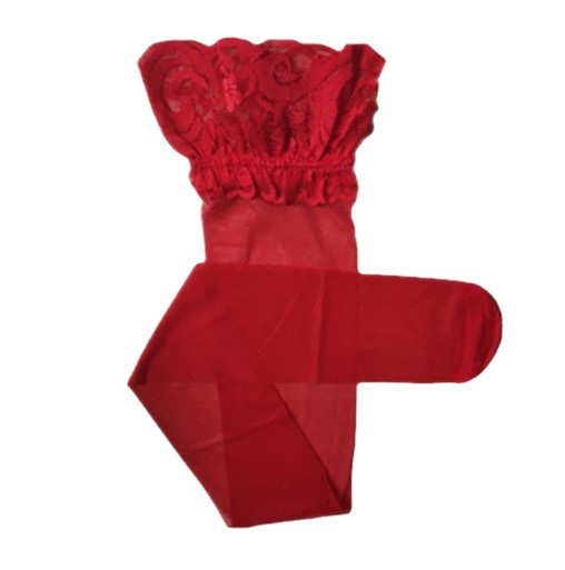 Панчохи жіночі червоні на резинці - розмір універсальний до 3 розміру Київ - фото 2