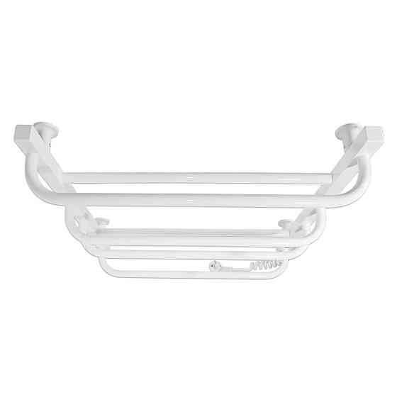 Електричний полотенцесушитель Laris Зебра Комфорт ЧК6 500Х600 Е білий Київ