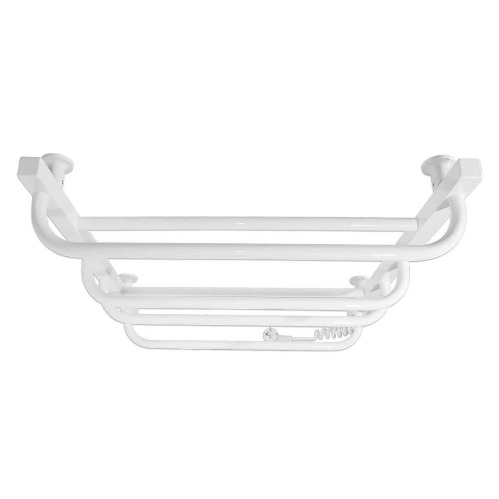 Електричний полотенцесушитель Laris Зебра Комфорт ЧК6 500Х600 Е білий Київ - фото 4