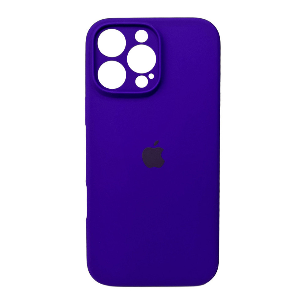 Чохол для смартфона Silicone Full Case AA Camera Protect for Apple iPhone 16 Pro 22,Dark Purple Київ - фото 1