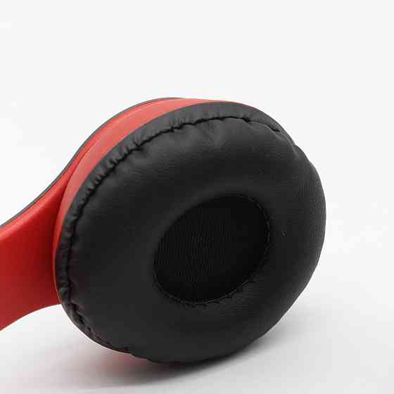 Бездротові Bluetooth-навушники з мікрофоном і Mp3 плеєром, P47, Червоний/Стереогарнітура/Накладні навушники блютуз Київ