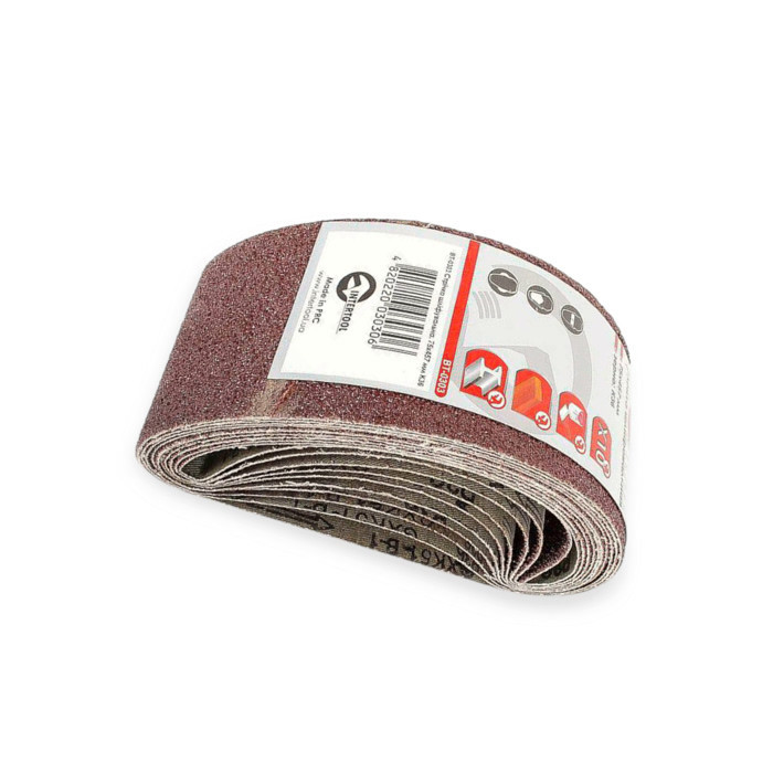 Стрічка шліфувальна наждачна 75х457мм, (зерно 36) 10шт Мукачево - фото 2