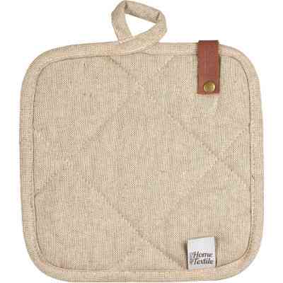 Кухонная прихватка Ardesto Oliver, 20х20 см, 100% хлопок, нап-ч: ватин, шоколад (ART04OR) Винница