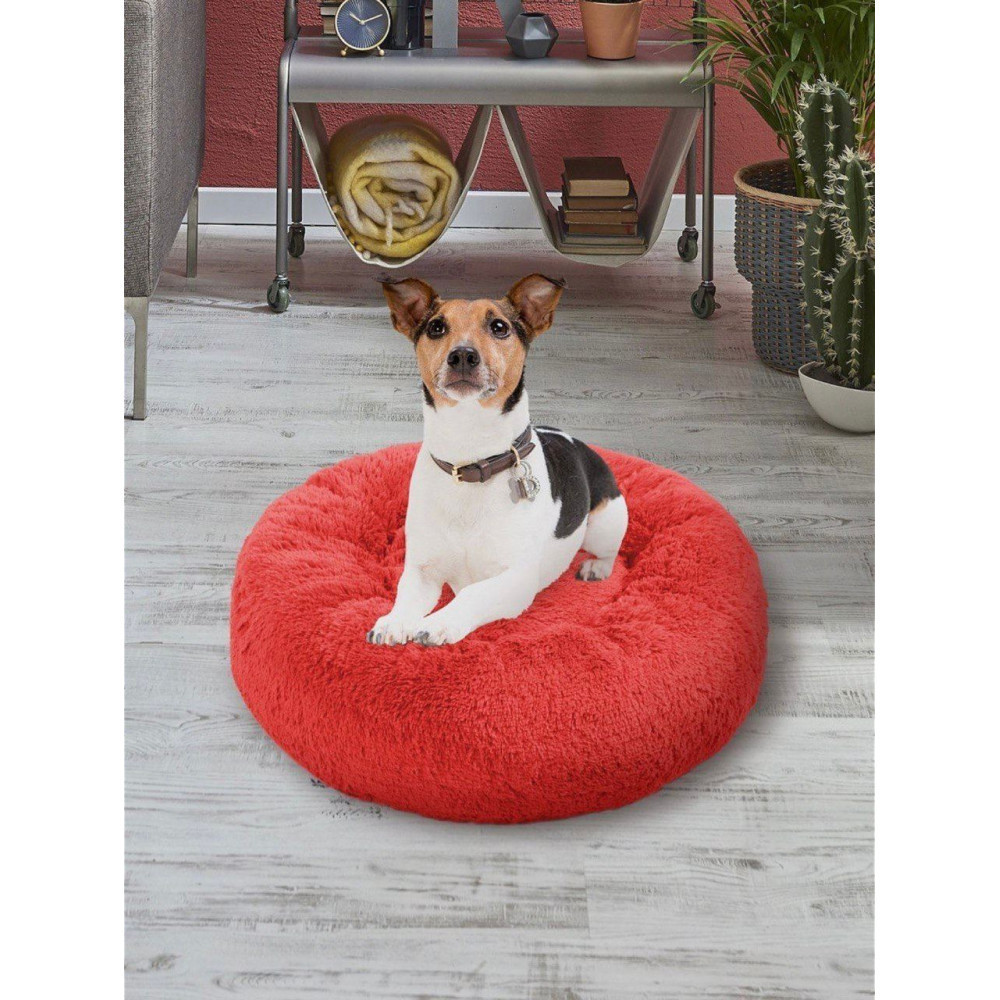 Лежанка для кошек и собак «Ворс» XXL (90см), Червоний Киев - изображение 5
