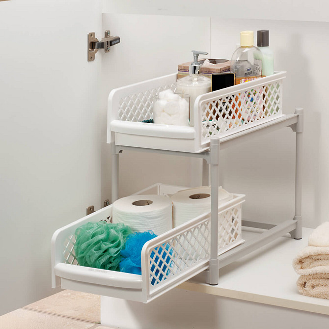 Органайзер Portable 2 Tier Basket Drawers v0303 Сумы - изображение 4