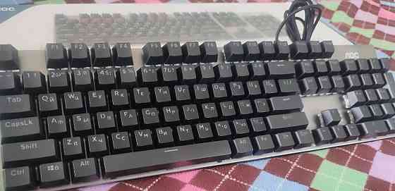 Нова механічна клавіатура AOC GK410 з двома наборами кейкапів! Харків