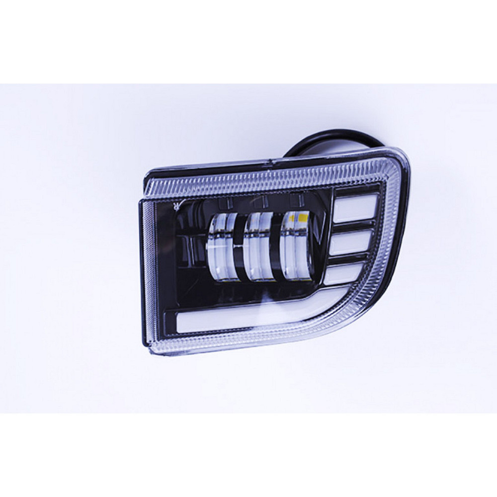 Фара діодна протитуманна Chevrolet Lacetti 45W+DRL (к-т 2шт) Протитуманки фари діодні Харків - фото 3