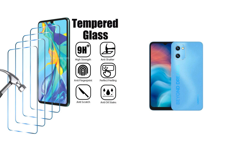 Защитное стекло ArmorGlass для UMIDIGI G3, G3 Max, G3 Plus – устойчивое к царапинам и ударам Киев - изображение 1