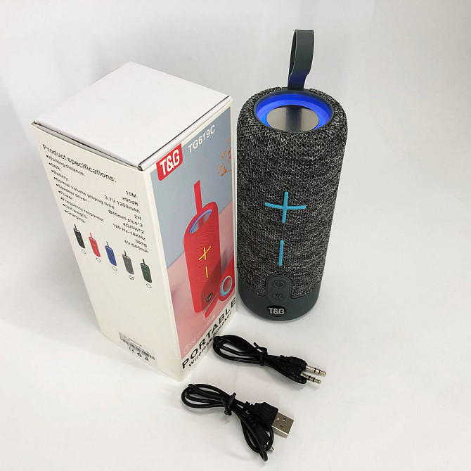 Портативная колонка с Bluetooth, Активные колонки для дома, Колонка портативная акумуляторная SD-34 Львов - изображение 7