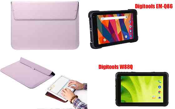 Чохол-конверт VitoCase для Digitools EM-Q86, W88Q, з функцією підставки для планшета Фіолетовий Київ