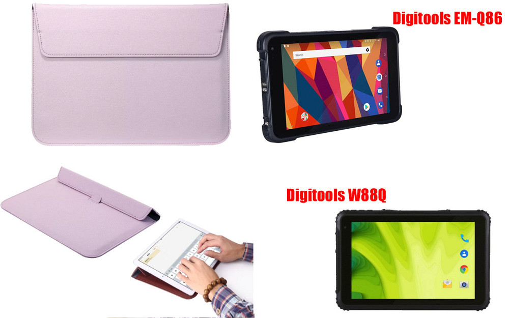 Чохол-конверт VitoCase для Digitools EM-Q86, W88Q, з функцією підставки для планшета Фіолетовий Київ - фото 1