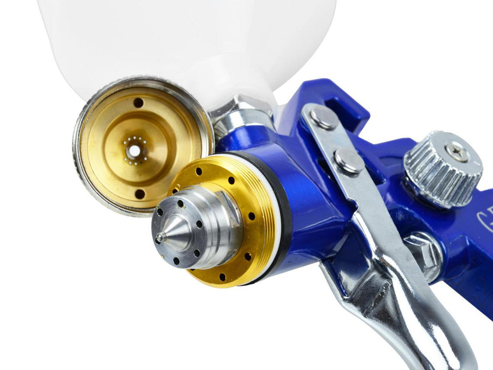 Пульверизатор професійний HVLP 1.4 мм, бачок 600 мл пластмасовий Киев - изображение 6