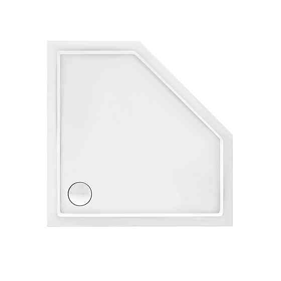 Душовий піддон Qtap Diamond 301112 100x100x12 см + сифон Київ