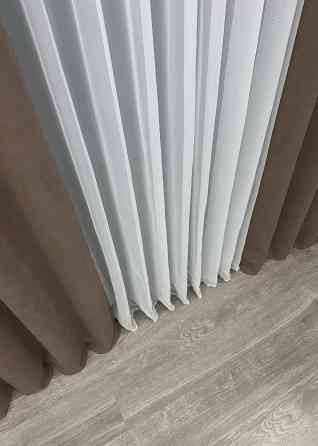 Шторна тканина мікровелюр Petek YL колір коричневий 1802ш Київ