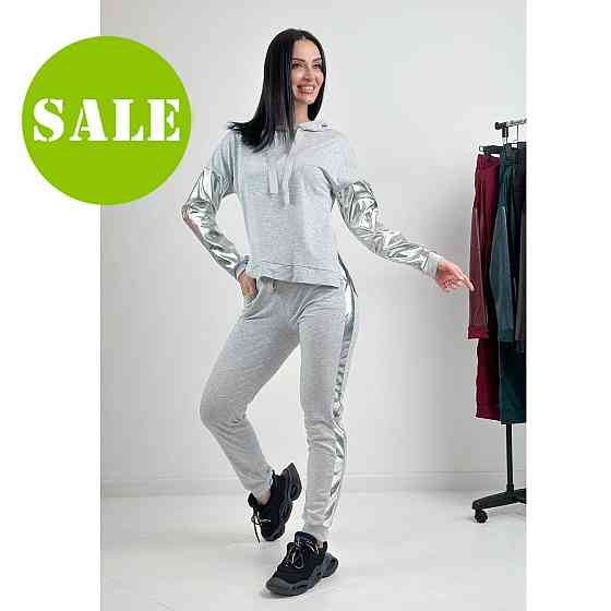 Жіночий трикотажний спортивний костюм “Mystery" оптом | Батал | Розпродаж моделі Київ