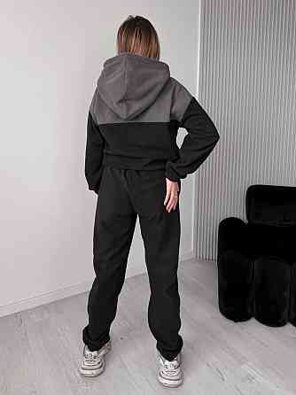 Женский теплый костюм двухцветный Одесса