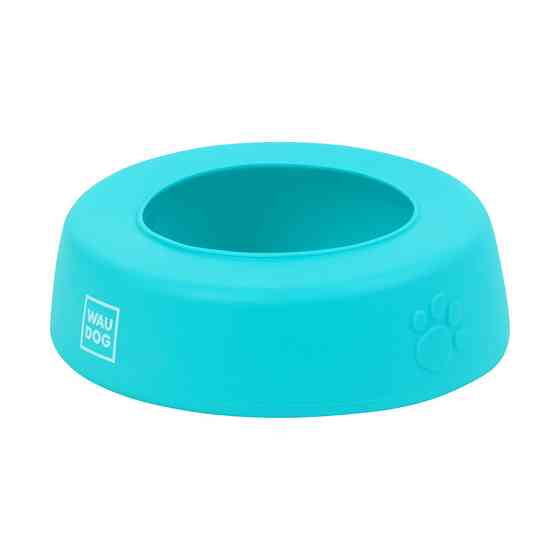 Миска-непроливайка  WAUDOG Silicone, 1 л голубой Винница